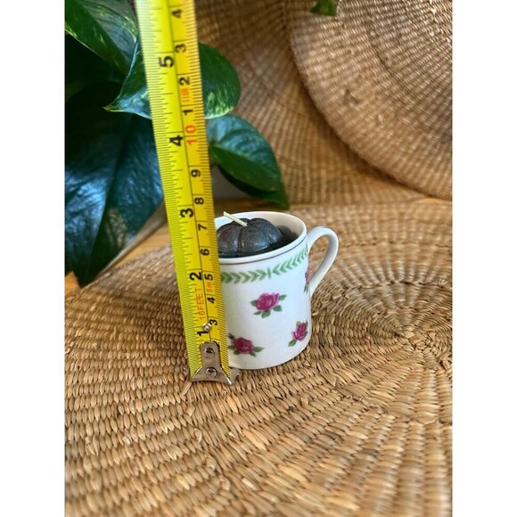 Mug Small Porcelain Glass tea cup - Picture 2 of 6